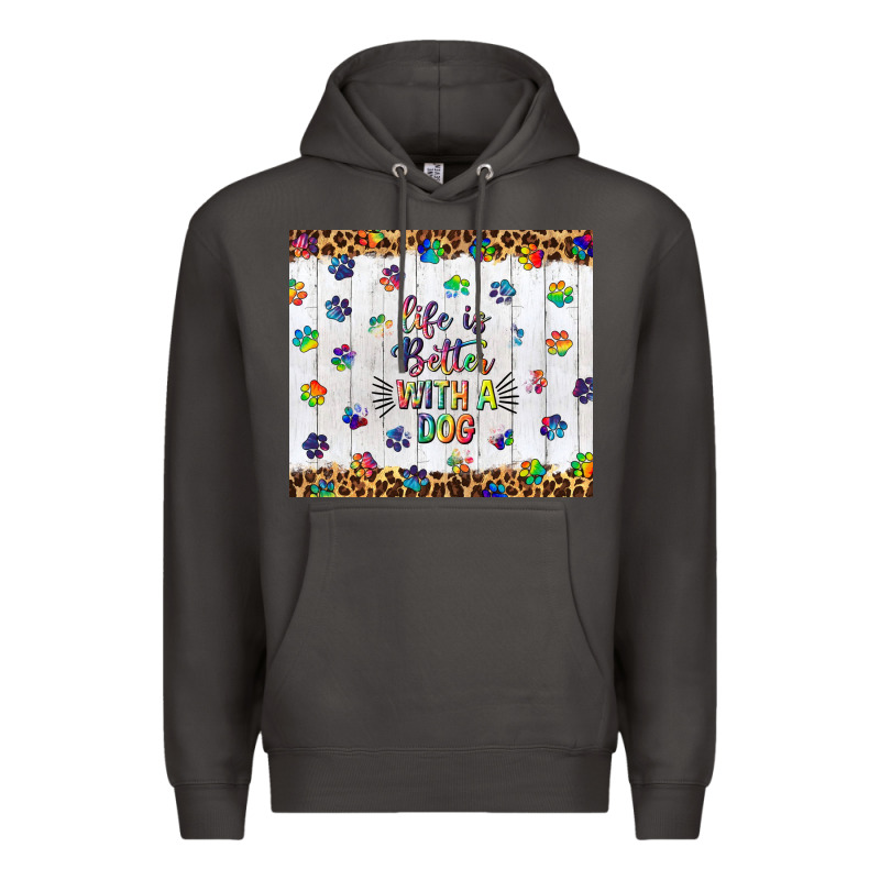 Life Is Better With A Dog Tumbler Tbs Premium Hoodie by TumblerDesignByShophia | Teevron