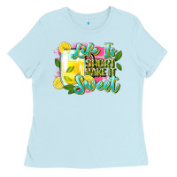 Baby Blue life is Ladies Tee - Zillion Design Studio