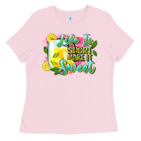 Bubblegum Pink life is Ladies Tee - Zillion Design Studio
