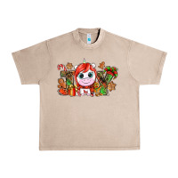 French Oak Joy unicorn Christmas Urban Heavy Tee - NancyCooperArtShop