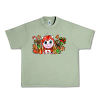 Oil Green Joy unicorn Christmas Urban Heavy Tee - NancyCooperArtShop