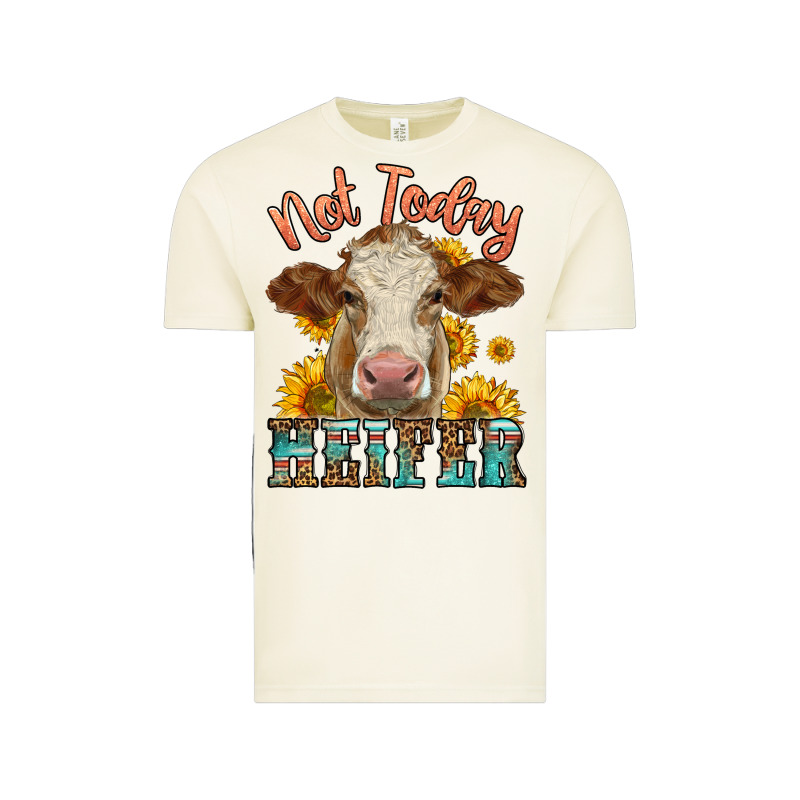 Heifer With Sunflowers Vintage Tee by LillyAllenDesigns | Teevron