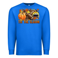 True Royal Tis' the season Football yellow helmet Premium Sweatshirt - NancyCooperArtShop