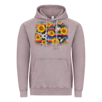 Vintage Zinc serape cowhide sunflower background Vintage Hoodie - AdoDesignShop