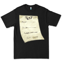 Black test sheet fa element Premium Tee - FaDigitalArtStudio