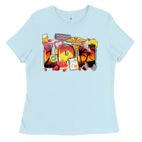 Baby Blue summer lpn Ladies Tee - Zillion Design Studio