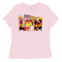 Bubblegum Pink summer lpn Ladies Tee - Zillion Design Studio