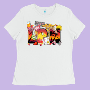 Summer Lpn Ladies Tee Designed By Zillion Design Studio