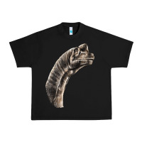 Black brachiosaurus face Urban Heavy Tee - LillyAllenDesigns