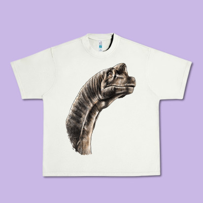 Brachiosaurus Face Urban Heavy Tee Designed By Lillyallendesigns