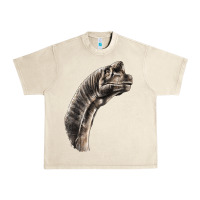 Sandshell brachiosaurus face Urban Heavy Tee - LillyAllenDesigns