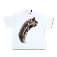 White brachiosaurus face Urban Heavy Tee - LillyAllenDesigns