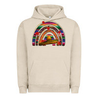 Pigment French Oak Mexico rainbow Urban Hoodie - FaDigitalArtStudio