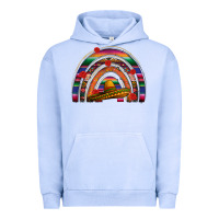 Pigment Grape Ice Mexico rainbow Urban Hoodie - FaDigitalArtStudio
