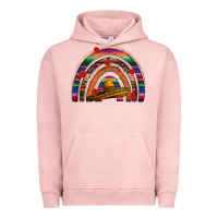 Pigment Salmon Mexico rainbow Urban Hoodie - FaDigitalArtStudio