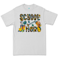 Dove Grey school hero Premium Tee - CowhideDigitalArt