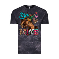 Cloud Black be mine cowboy rodeo valentines day Vintage Tee - Jasminsmagicworld