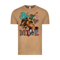 Vintage Camel be mine cowboy rodeo valentines day Vintage Tee - Jasminsmagicworld