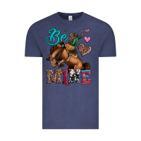 Vintage Denim be mine cowboy rodeo valentines day Vintage Tee - Jasminsmagicworld