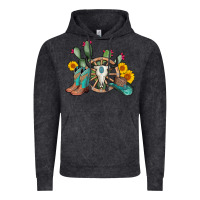 Vintage Black wheel bull skull western cowboy Vintage Hoodie - AdoDesignShop