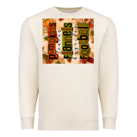Sandshell Pumpkins Leaves Flannels Hayrides Football Premium Sweatshirt - texasbilliewilder