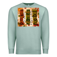 Seafoam Pumpkins Leaves Flannels Hayrides Football Premium Sweatshirt - texasbilliewilder