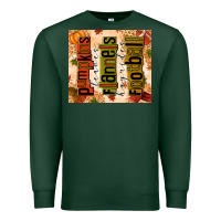 Sports Green Pumpkins Leaves Flannels Hayrides Football Premium Sweatshirt - texasbilliewilder