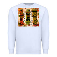 White Pumpkins Leaves Flannels Hayrides Football Premium Sweatshirt - texasbilliewilder