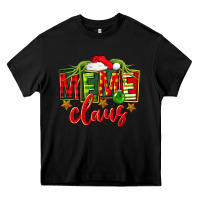 Black Christmas meme claus Heavy Core Tee - FaDigitalArtStudio