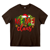 Chocolate Brown Christmas meme claus Heavy Core Tee - FaDigitalArtStudio