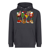 Smoke Mexico Wine Glasses Heavyweight Hoodie - texasbilliewilder