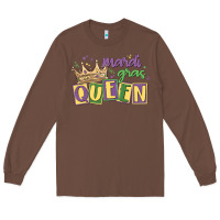 Chestnut mardi gras queen Long Sleeve Tee - MaliasSmallBusiness
