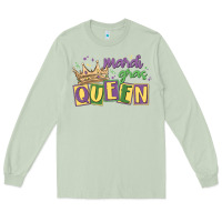 Matcha mardi gras queen Long Sleeve Tee - MaliasSmallBusiness