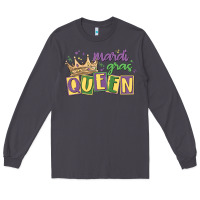 Smoke mardi gras queen Long Sleeve Tee - MaliasSmallBusiness
