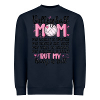 Navy volleyball mom Heavyweight Sweatshirt - MaliasSmallBusiness