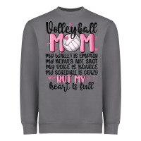 Storm volleyball mom Heavyweight Sweatshirt - MaliasSmallBusiness