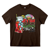 Chocolate Brown sweet summer time Heavy Core Tee - SublimationCraftShop