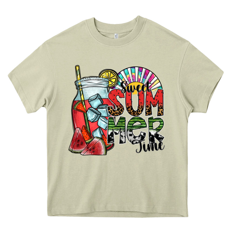 Sweet Summer Time Heavy Core Tee by SublimationCraftShop | Teevron