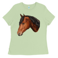 Matcha horse Ladies Tee - RanaPortraitStore