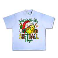 Grape Ice Santa's Favorite Softball player Urban Heavy Tee - NancyCooperArtShop