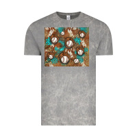 Cloud Rock baseball turquoise gemstones western patterns Vintage Tee - BarkalooDesign
