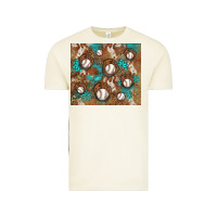 Vintage Arctic baseball turquoise gemstones western patterns Vintage Tee - BarkalooDesign