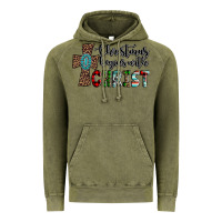 Vintage Olive christmas begins with christ Vintage Hoodie - AdoDesignShop