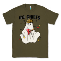 Army Green go chiefs boujee sports ghost stanley Classic Tee - MaliasSmallBusiness