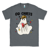 Charcoal Heather go chiefs boujee sports ghost stanley Classic Tee - MaliasSmallBusiness