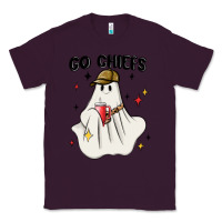 Plum go chiefs boujee sports ghost stanley Classic Tee - MaliasSmallBusiness