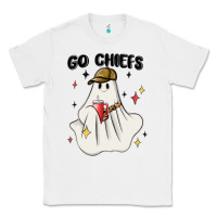 White go chiefs boujee sports ghost stanley Classic Tee - MaliasSmallBusiness