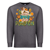 Charcoal Heather Whatever Spices Your Pumpkin Premium Sweatshirt - texasbilliewilder