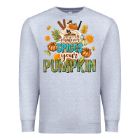 Heather Grey Whatever Spices Your Pumpkin Premium Sweatshirt - texasbilliewilder
