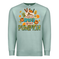 Seafoam Whatever Spices Your Pumpkin Premium Sweatshirt - texasbilliewilder